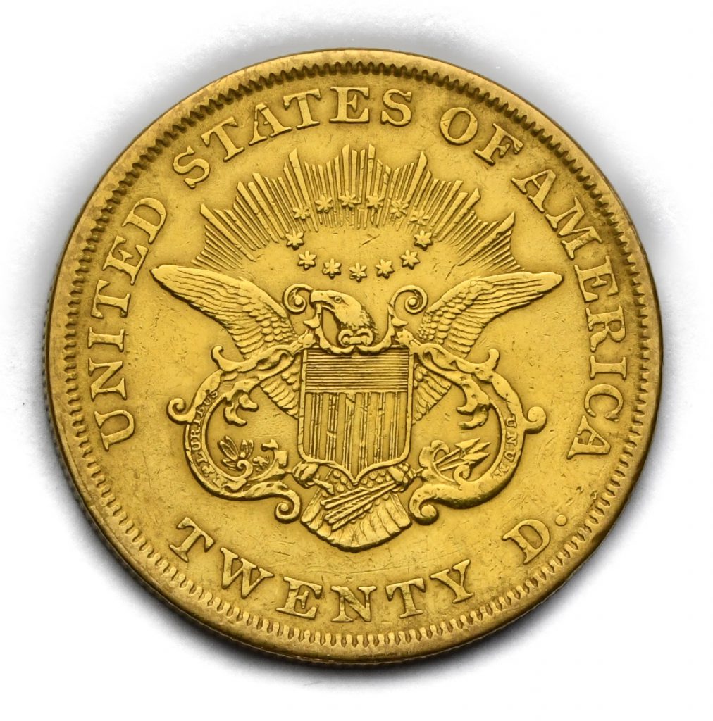 20 Dollar 1852/53 Liberty Head