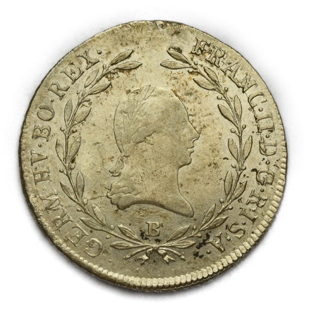 20 Krejcar František II. 1802 B