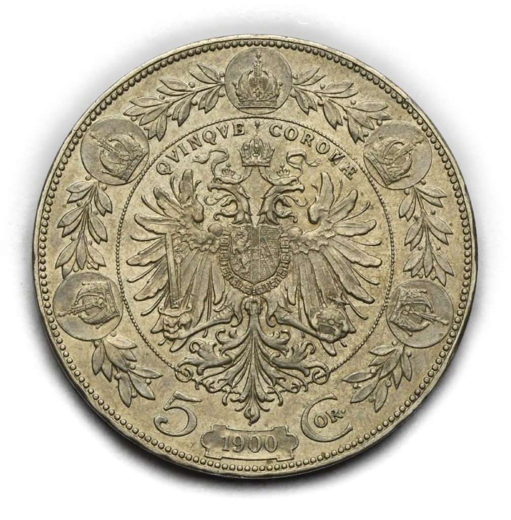5 Koruna Františka Josefa I. 1900