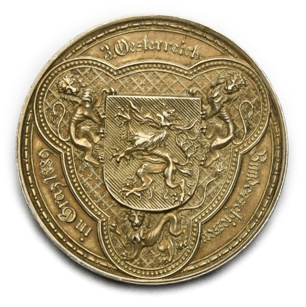 2 Zlatník 1889 – Cena III. Rakouských spolkových střeleckých závodů v Graz