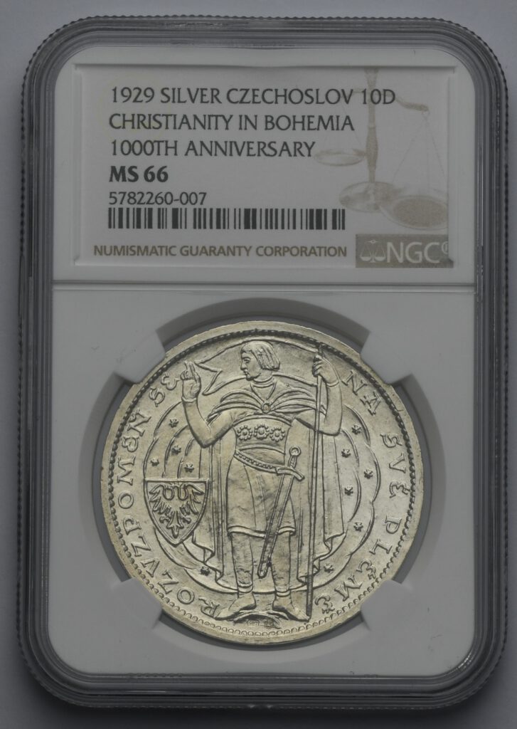 Velká stříbrná medaile – Millenium svatého Václava 1929