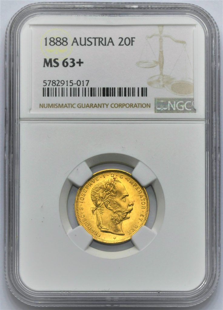 8 Zlatník Františka Josefa I. 1888