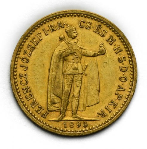 10 Koruna Františka Josefa I. 1896 KB