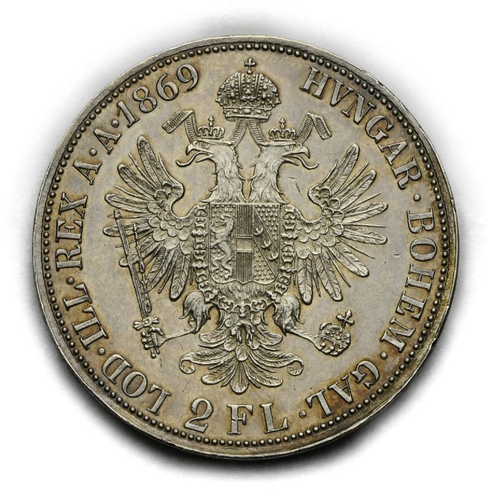 2 Zlatník František Josef I. 1869A