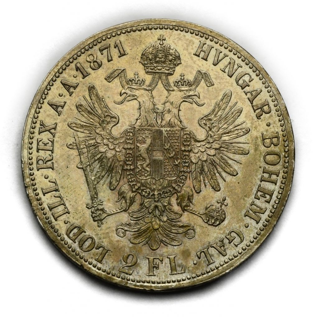 2 Zlatník František Josef I. 1871A