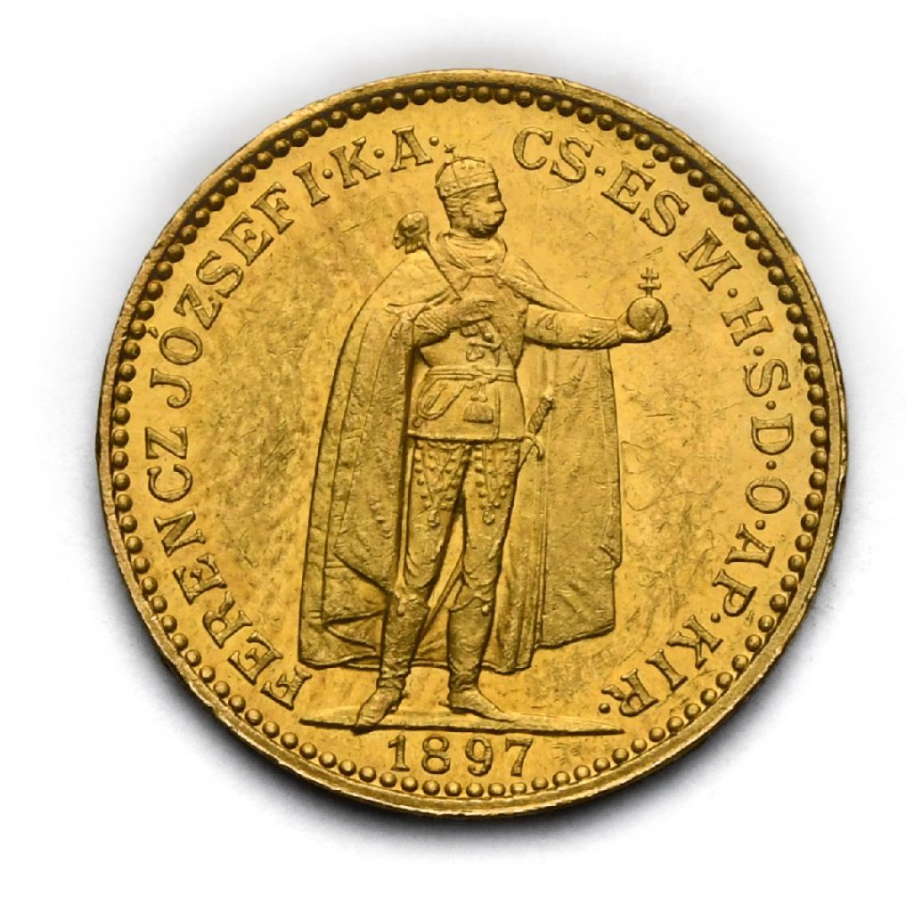 20 Koruna Františka Josefa I. 1897 KB