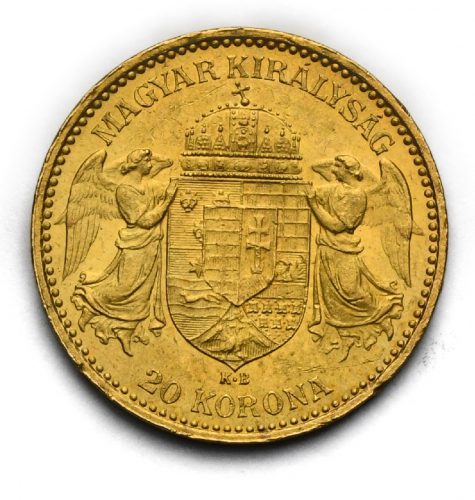 20 Koruna Františka Josefa I. 1897 KB
