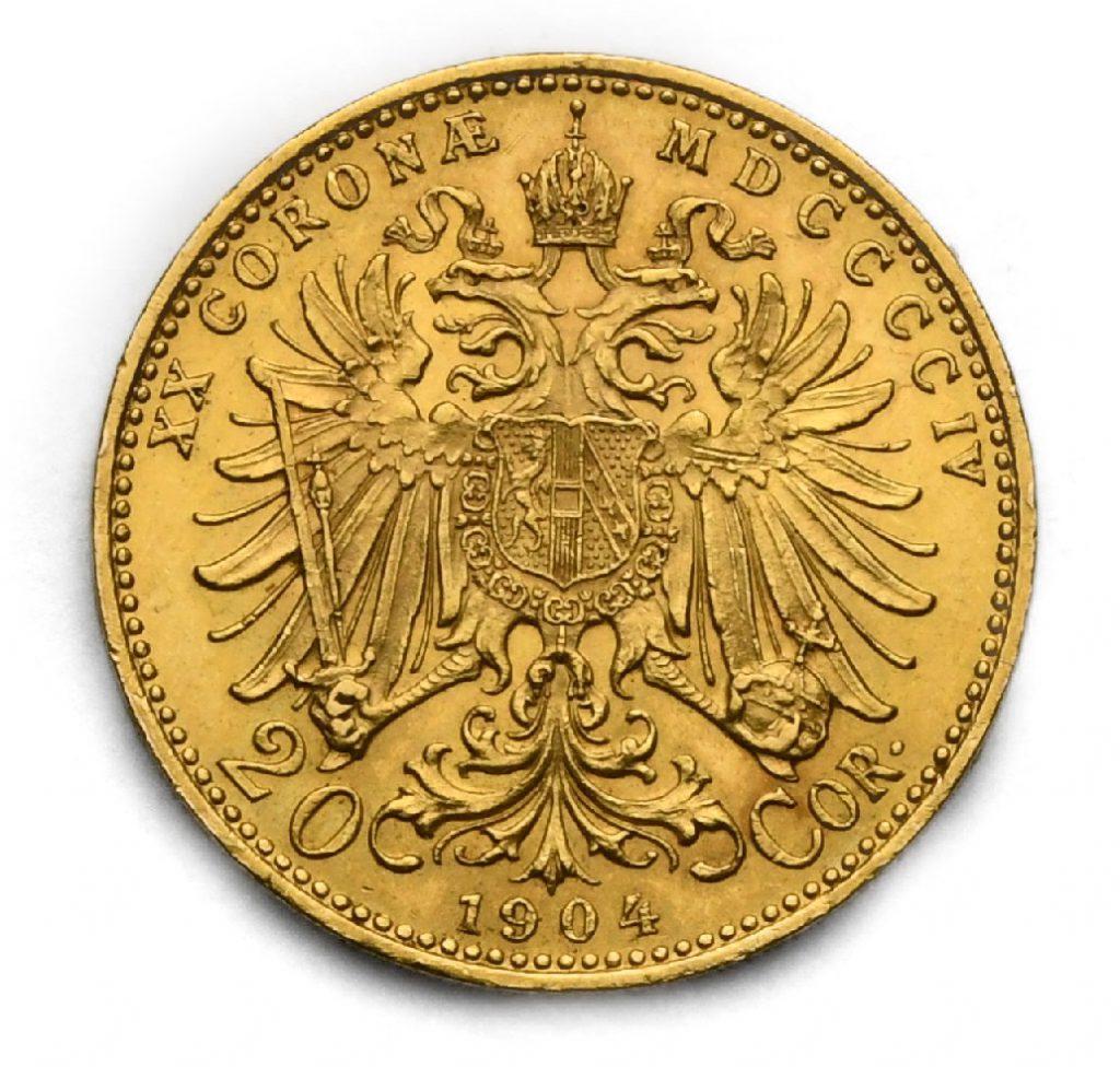 20 Koruna Františka Josefa I. 1904