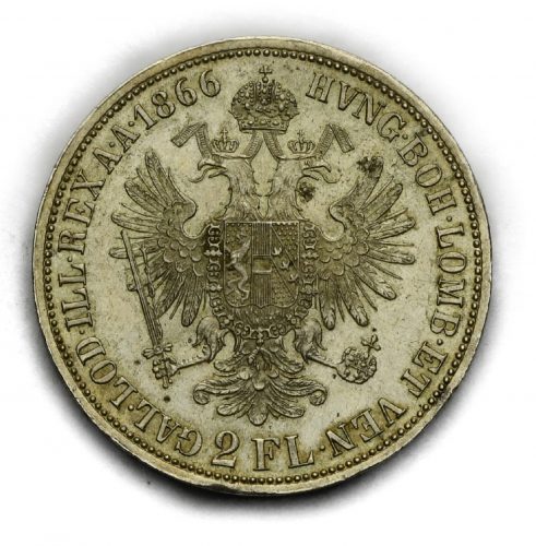 2 Zlatník František Josef I. 1866A
