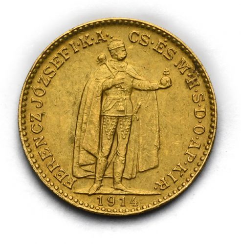 20 Koruna Františka Josefa I. 1914 KB – Se znakem Bosny