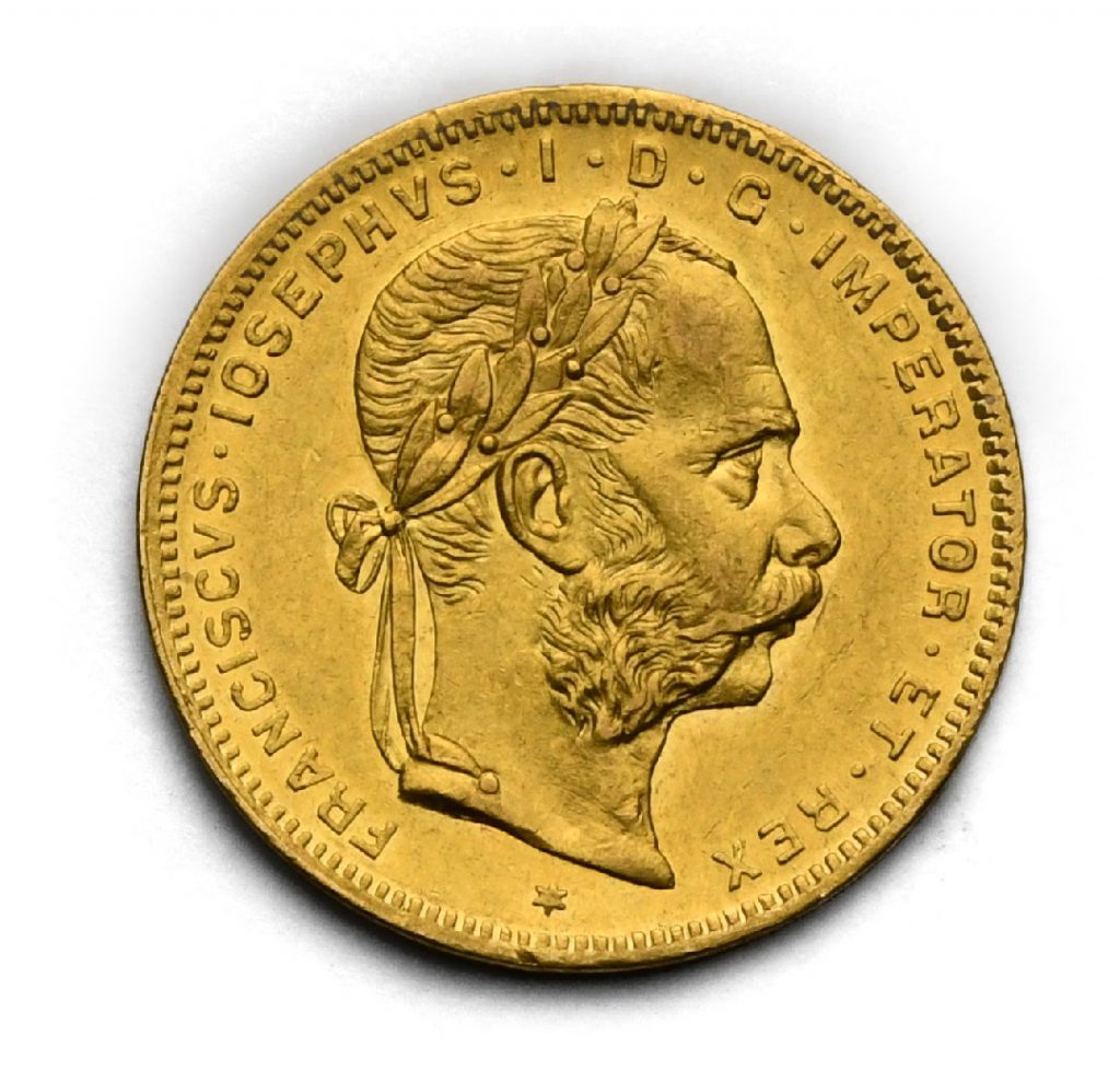 8 Zlatník Františka Josefa I. 1876