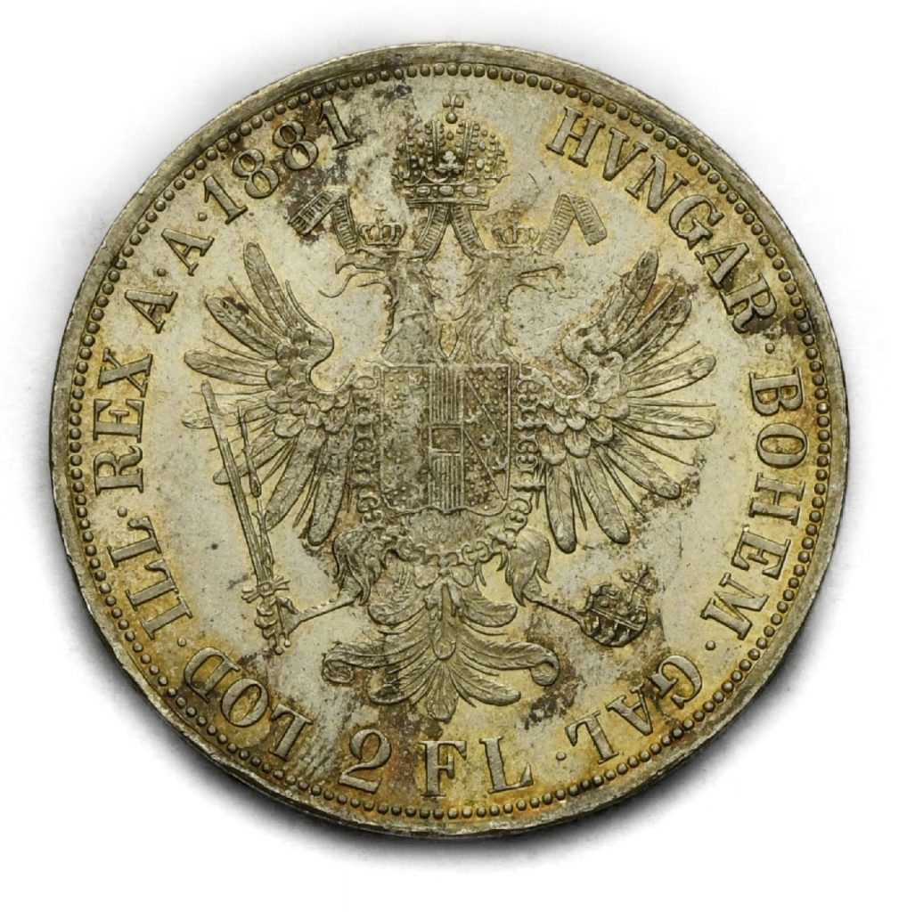 2 Zlatník František Josef I. 1881