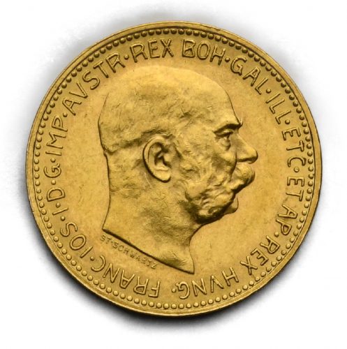 20 Koruna Františka Josefa I. 1910