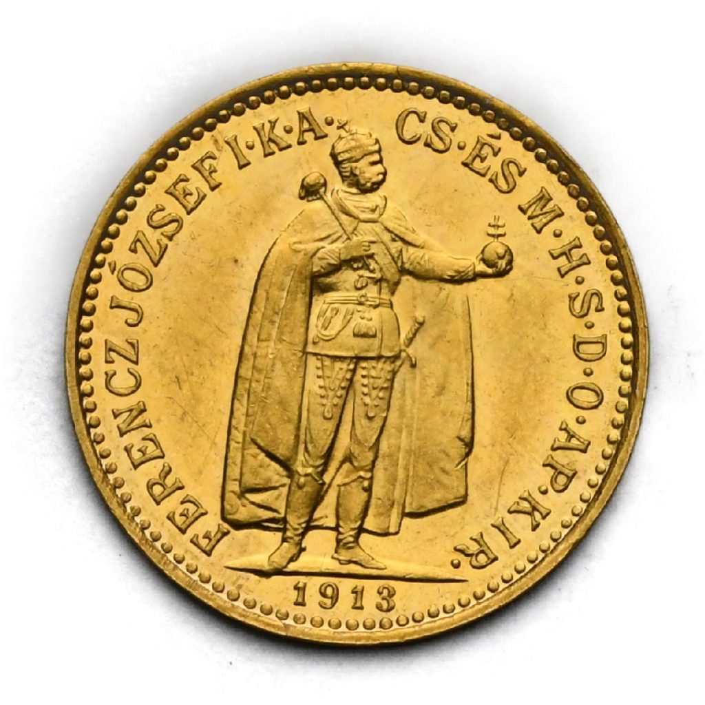 10 Koruna Františka Josefa I. 1913 KB