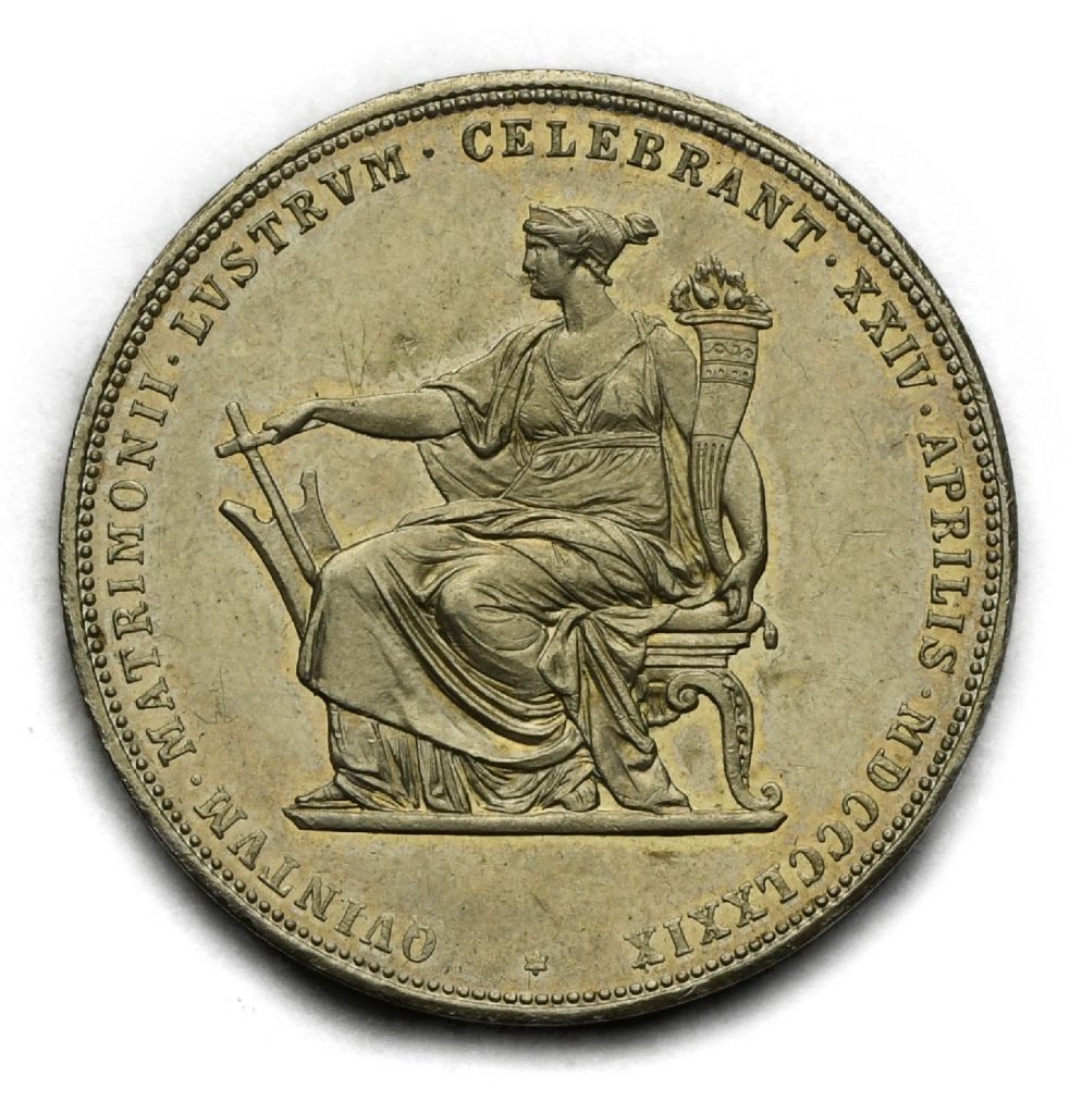 2 Zlatník 1879 – Stříbrná svatba Františka Josefa I. a Alžběty