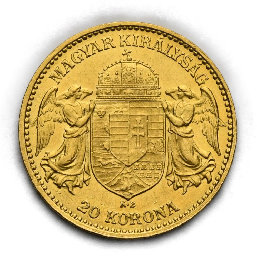 20 Koruna Františka Josefa I. 1910 KB