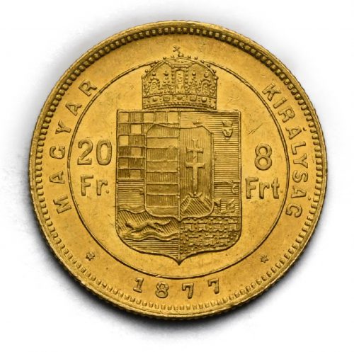 8 Zlatník František Josef I. 1877 KB