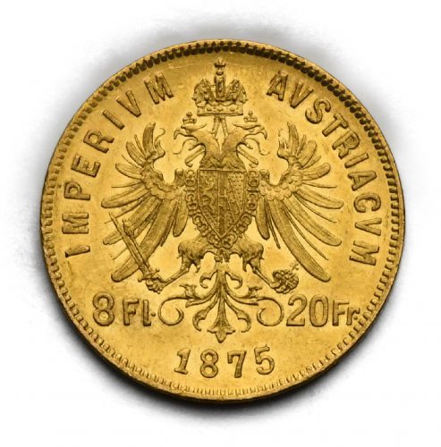 8 Zlatník František Josef I. 1875