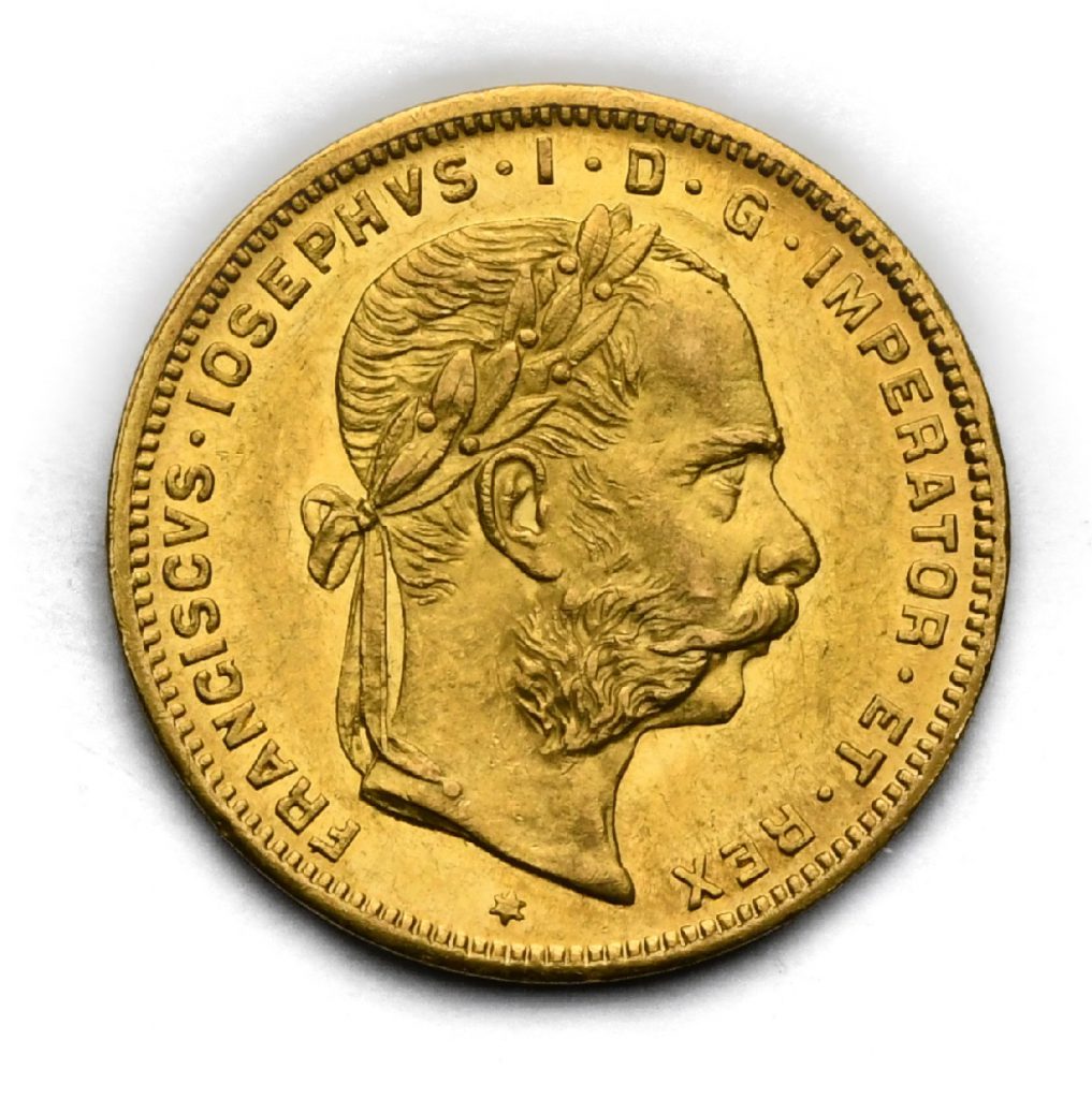 8 Zlatník František Josef I. 1885
