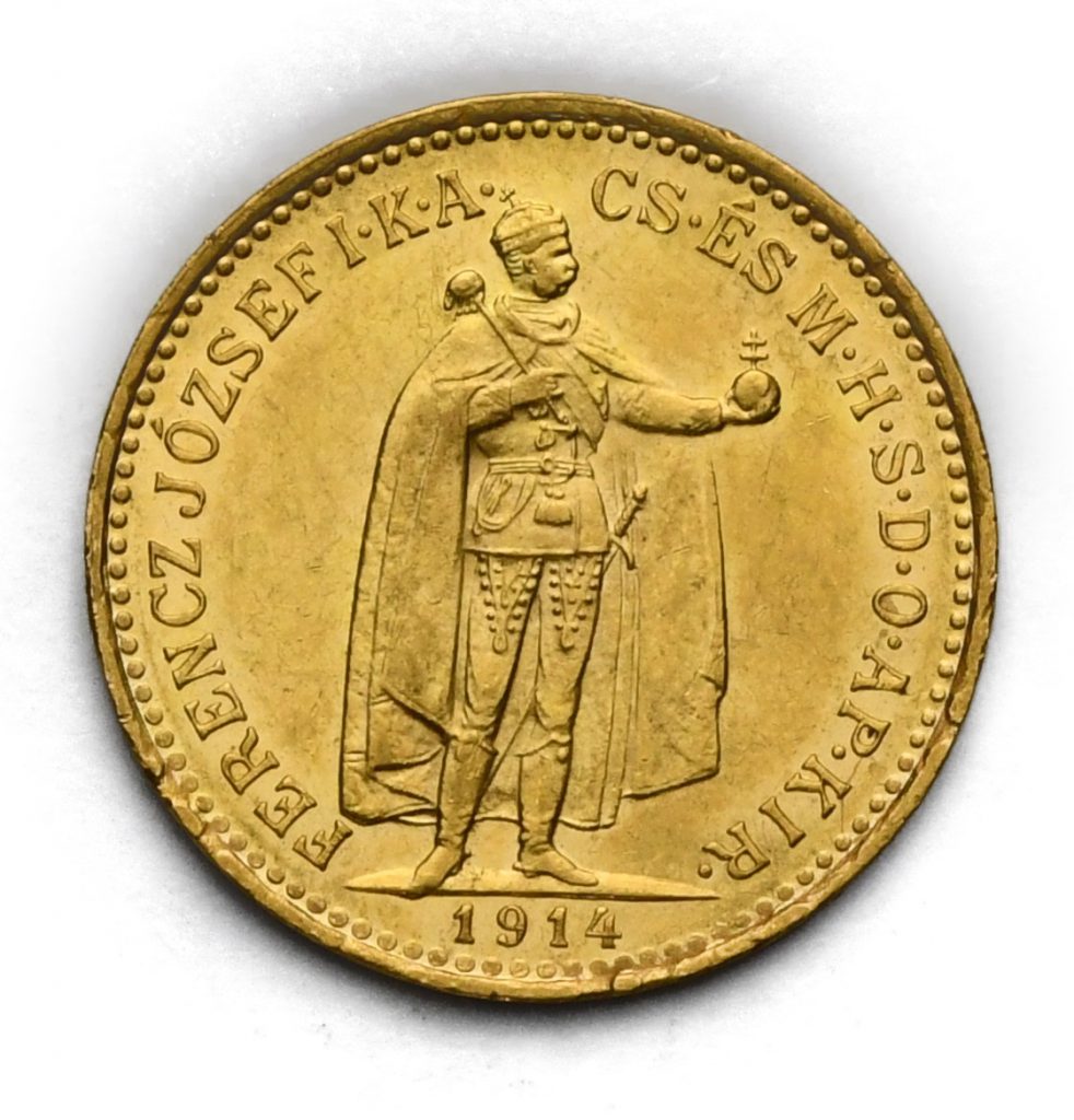 10 Koruna Františka Josefa I. 1914 KB