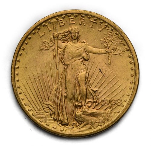 20 Dollar 1908 Saint Gaudens
