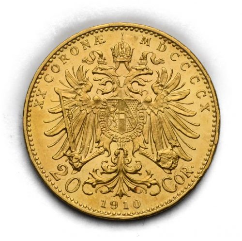 20 Koruna Františka Josefa I. 1910