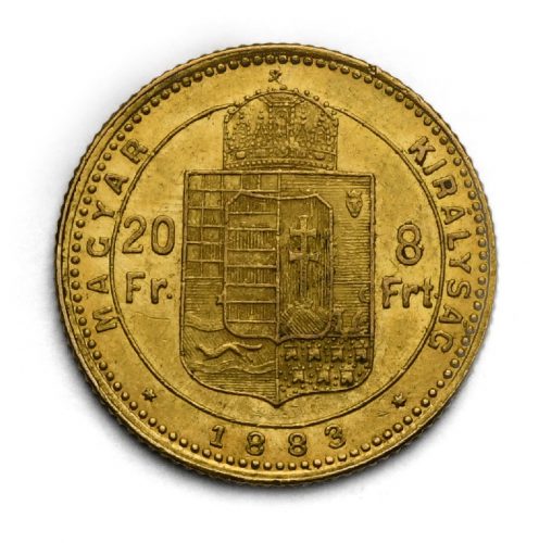8 Zlatník František Josef I. 1883 KB