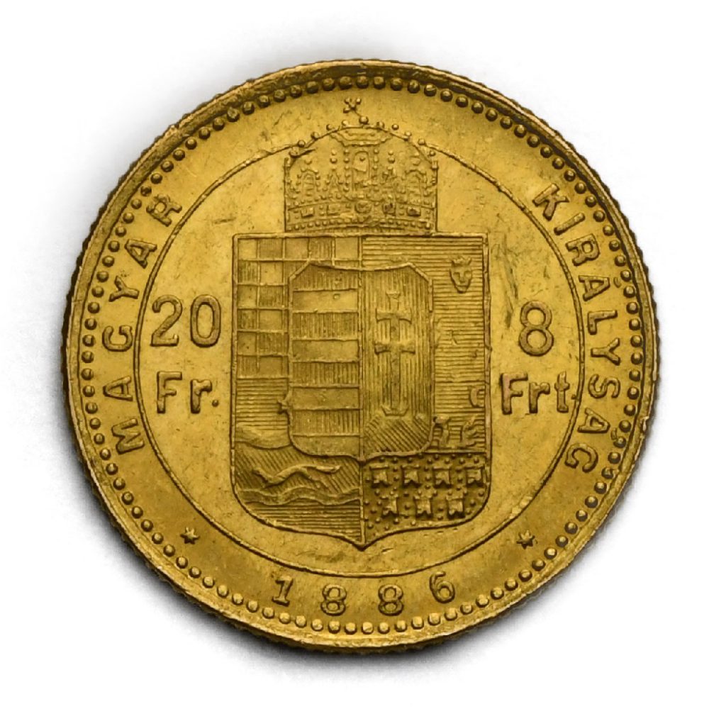 8 Zlatník František Josef I. 1886 KB