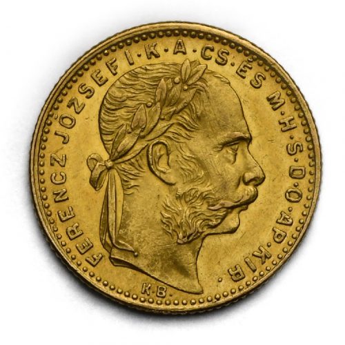 8 Zlatník František Josef I. 1882 KB