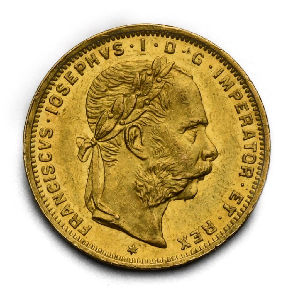 8 Zlatník František Josef I. 1889