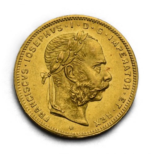8 Zlatník František Josef I. 1885