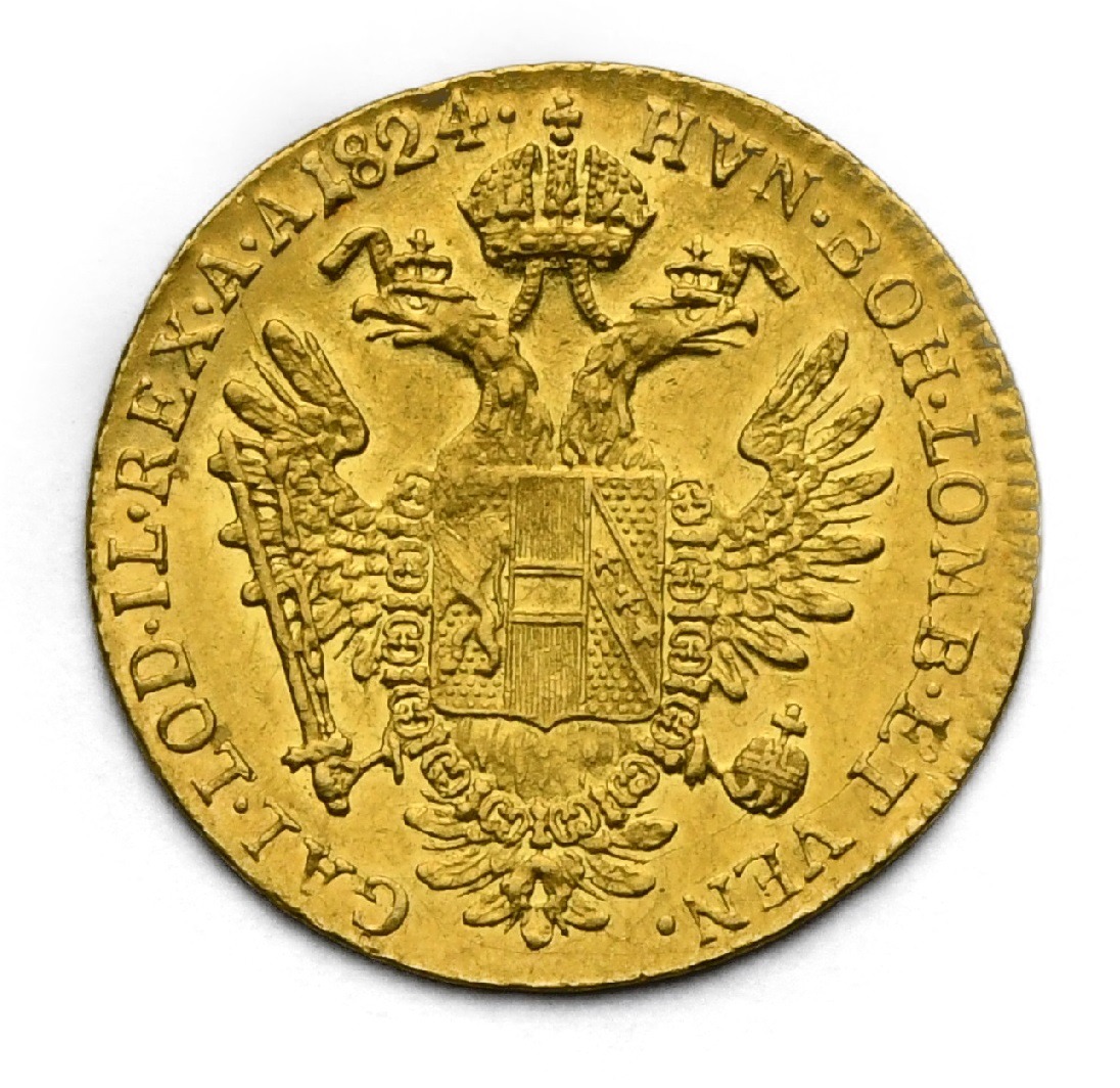 Dukát František II. 1824 V - Numismatika Kendro