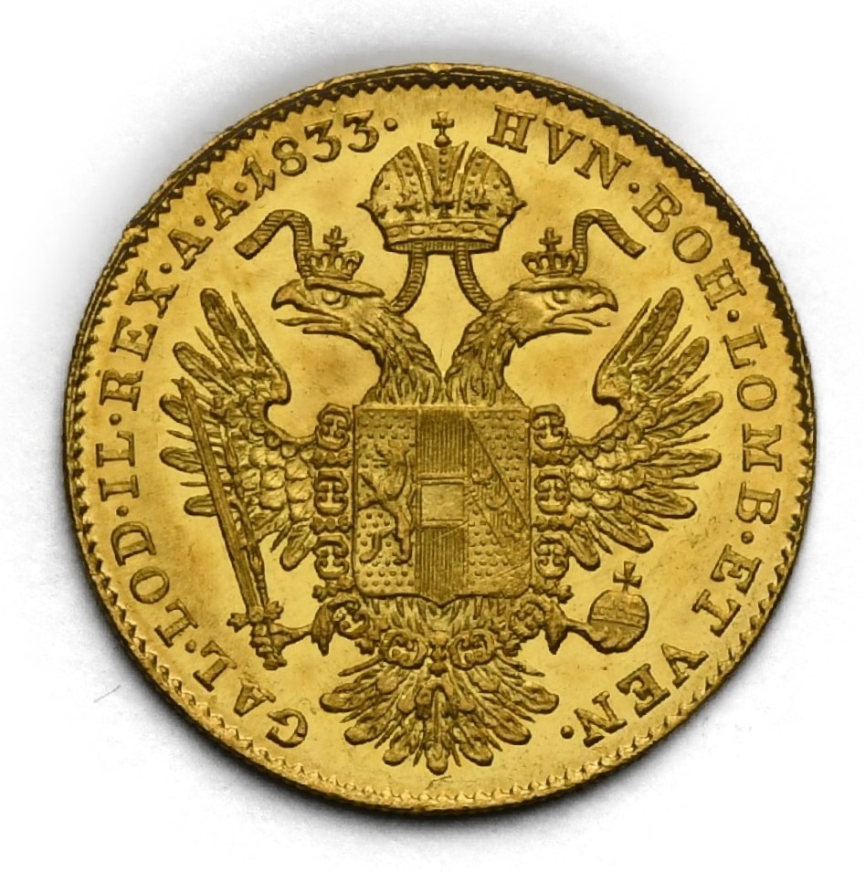Dukát František II. 1833 A
