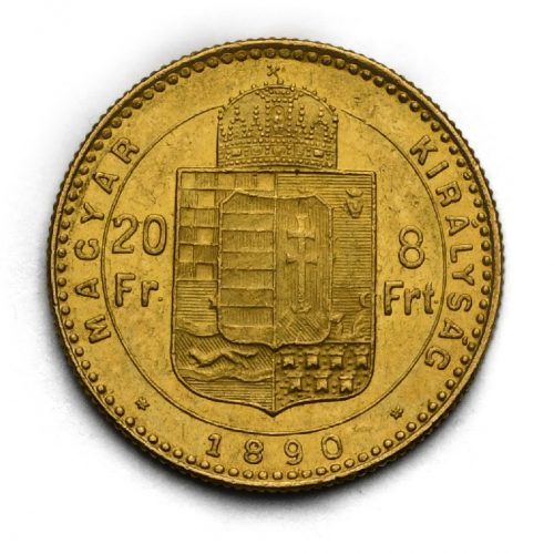 8 Zlatník František Josef I. 1890 KB