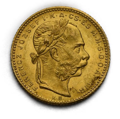 8 Zlatník František Josef I. 1881 KB