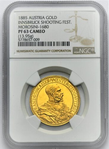 Střelecká Medaile 1885 – Cena II. Rakouských závodu v Innsbrucku