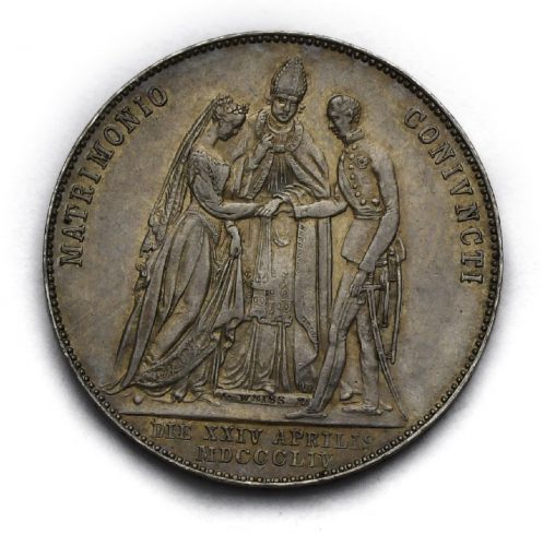 Svatební Zlatník František Josef I. 1854 A