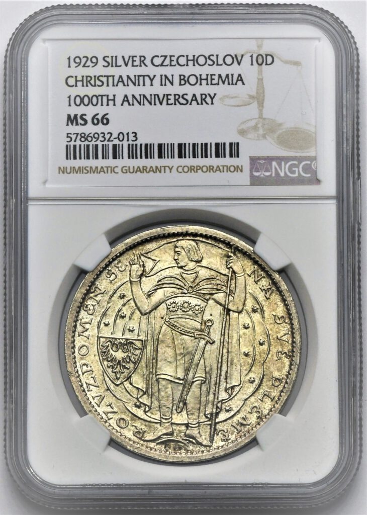Velká stříbrná medaile – Millenium svatého Václava 1929