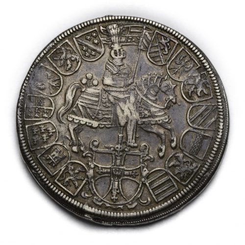 2 Tolar 1614 – Maximilian Velmistrem Řádu Německých Rytířů