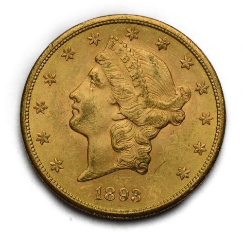 20 Dollar 1893 Liberty Head