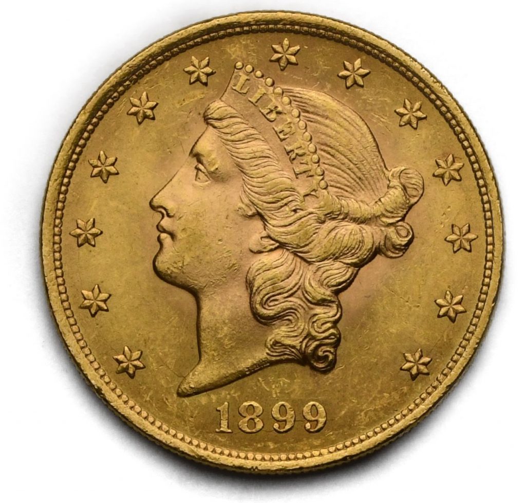 20 Dollar 1899 Liberty Head