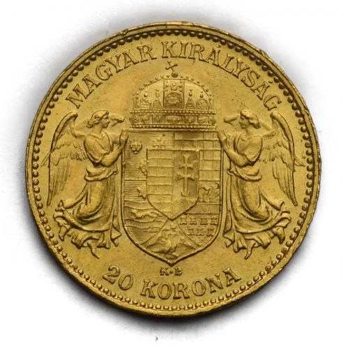 20 Koruna Františka Josefa I. 1907 KB