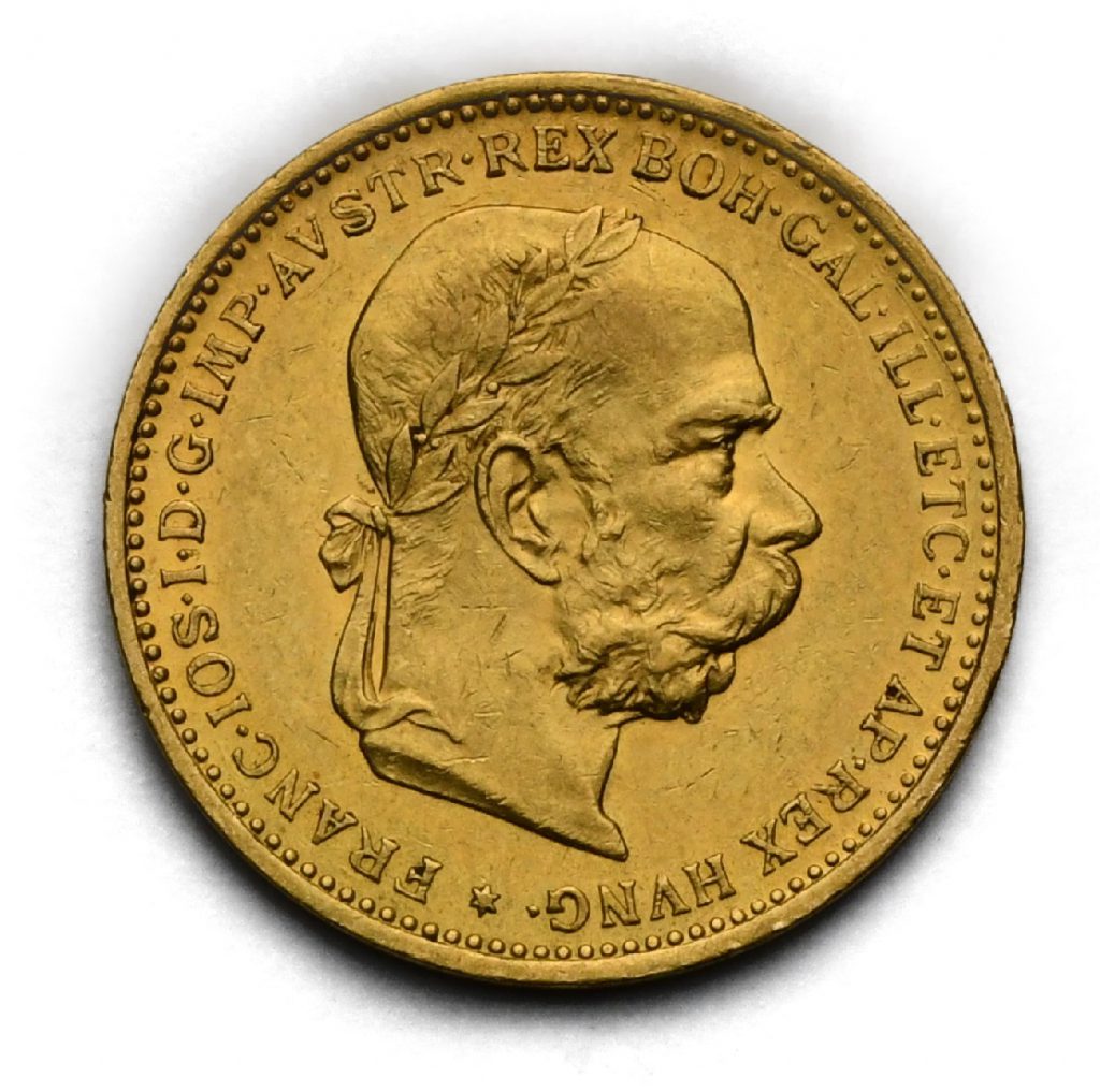 20 Koruna František Josef I. 1894 bz