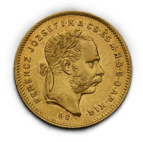 4 Forint Františka Josefa I. 1880 KB