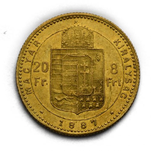 8 Zlatník František Josef I. 1887 KB