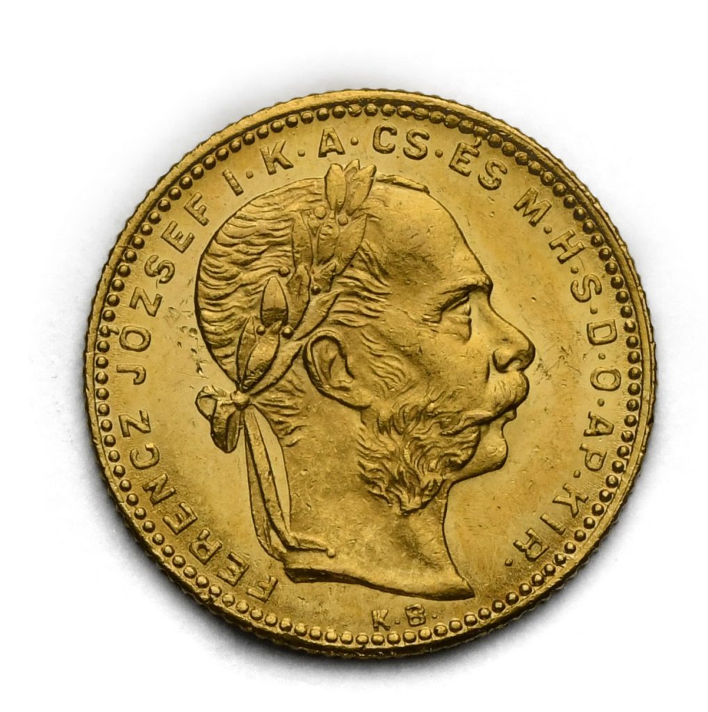 8 Zlatník František Josef I. 1881 KB