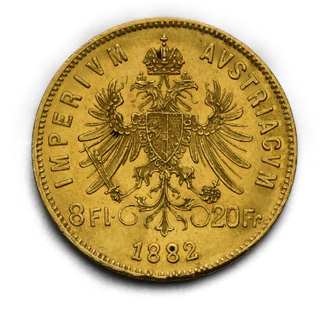 8 Zlatník František Josef I. 1882