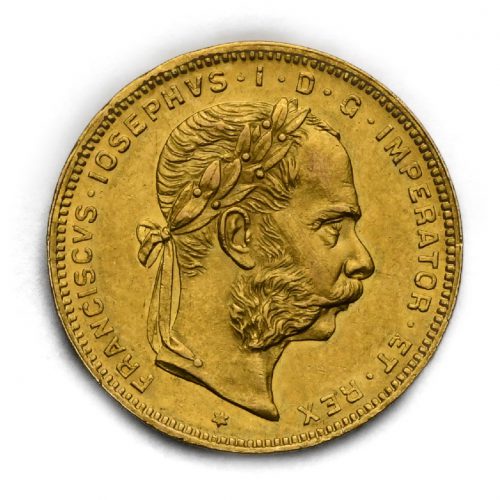 8 Zlatník František Josef I. 1878
