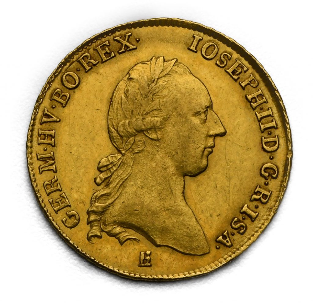 2 Dukát Josef II. 1783 E