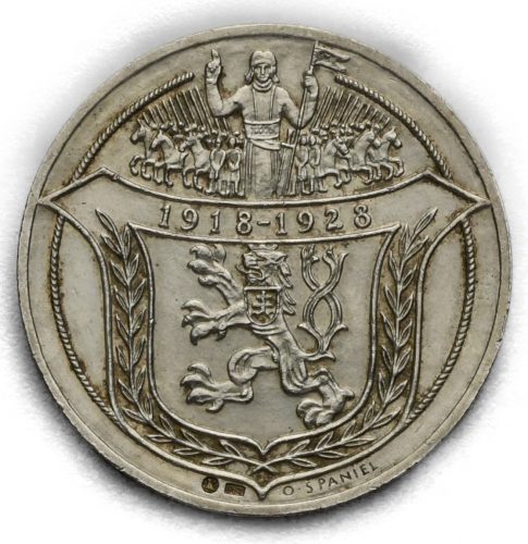 Stříbrná medaile – Jsem Ražen z Českého Kovu 1928